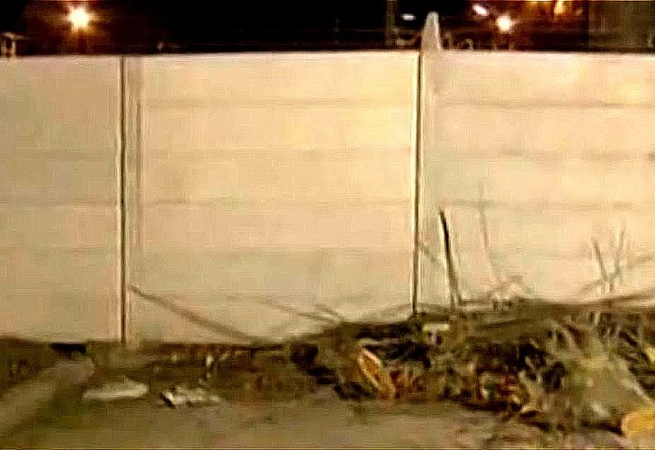 Por la inseguridad, vecinos levantan un muro en Quilmes