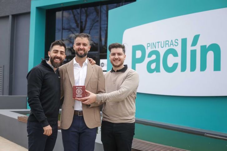 Paclín, la primera empresa del rubro pinturas del mundo en convertirse en Empresa B