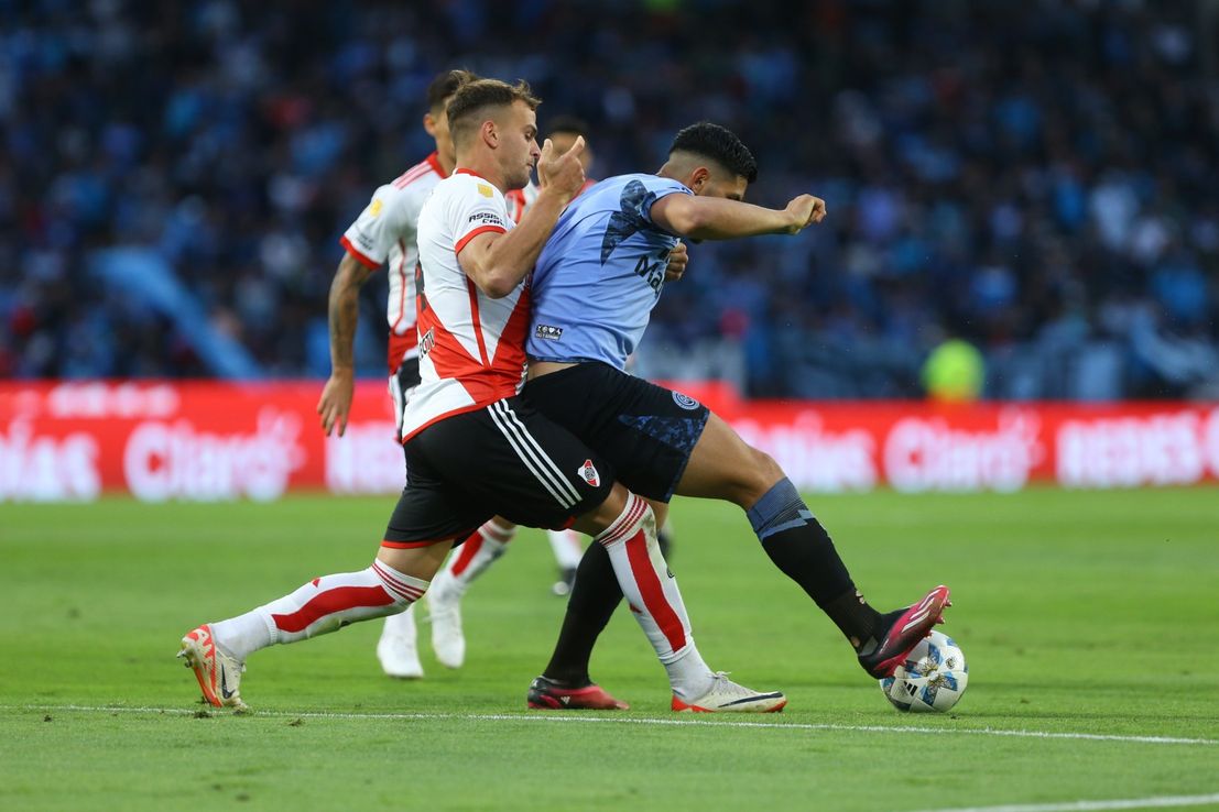 River le ganó a Belgrano con el tiro del final