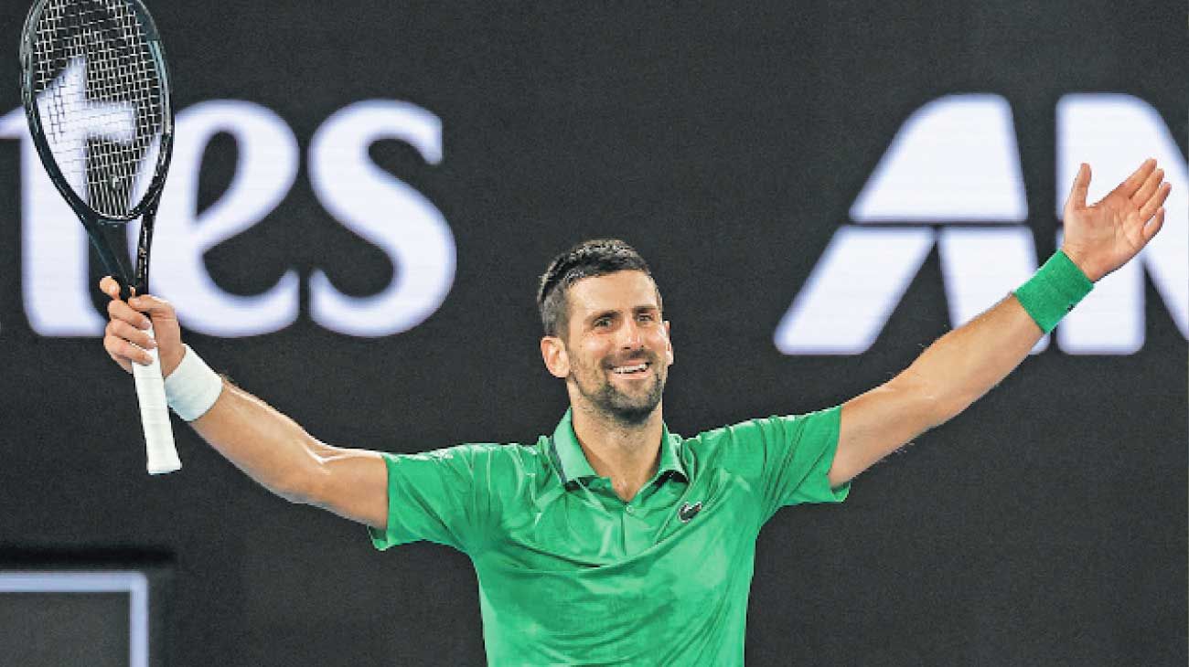 Histórico: Djokovic venció a Sinner y quedó a un paso de ser el máximo ganador de Grand Slam