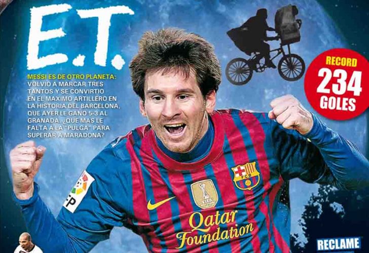 Messi, el extraterrestre