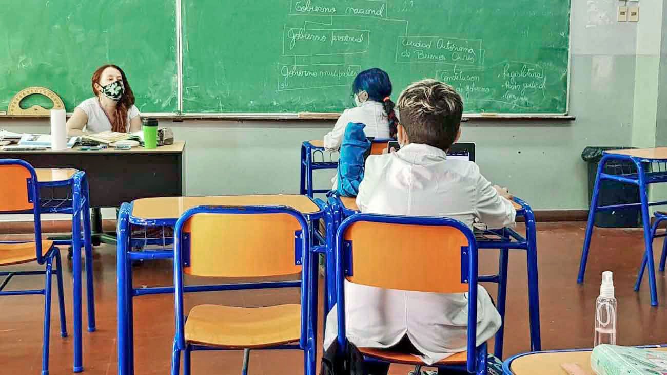 El próximo lunes 31 de mayo vuelven las clases presenciales en la Ciudad de Buenos Aires