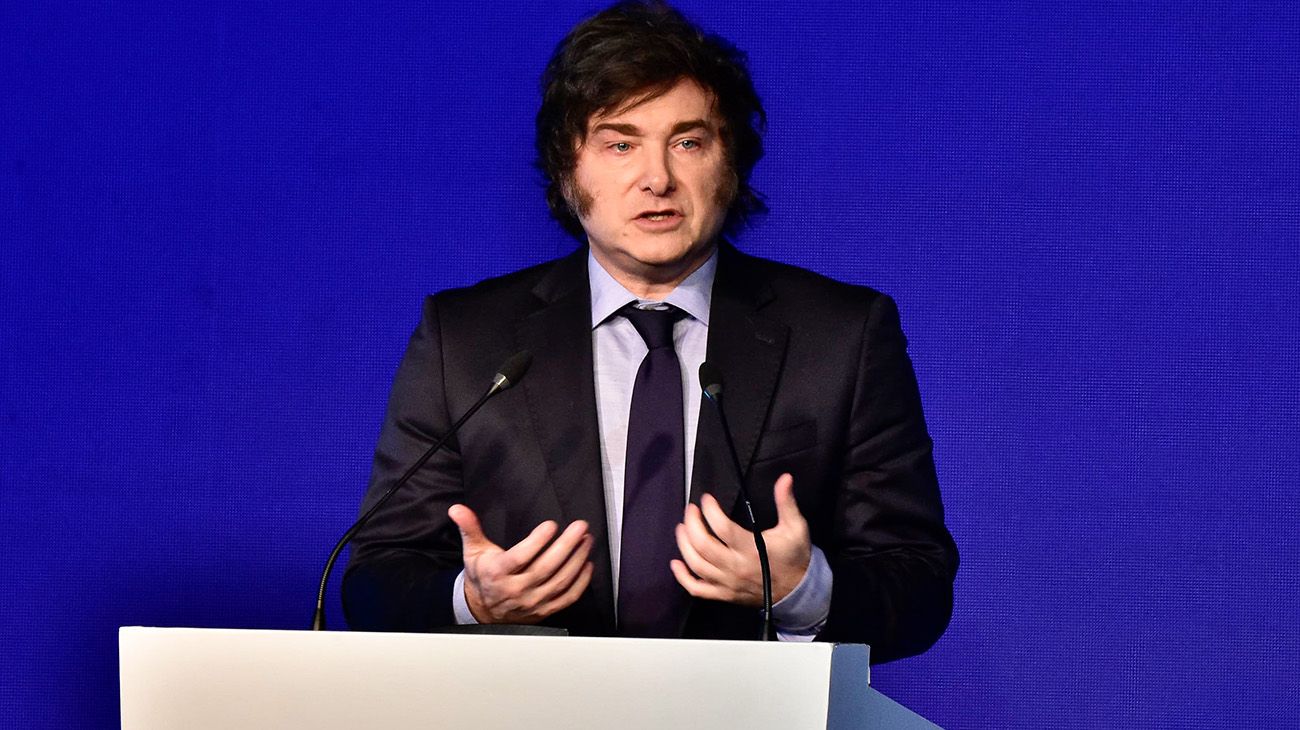 Milei, ante los empresarios de IDEA: "Ustedes son los que van a poner de pie a la Argentina"