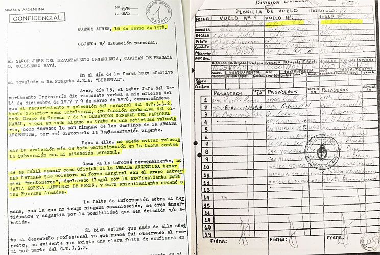 Para conseguir la revisión de su causa, Adolfo Scilingo presentó documentación secreta de la dictadura