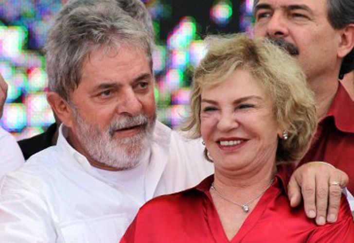 La esposa de Lula Da Silva permanece “estable” tras sufrir un derrame cerebral