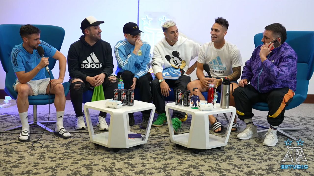 La “Scaloneta”, Coscu y Bizarrap: de streaming en Qatar