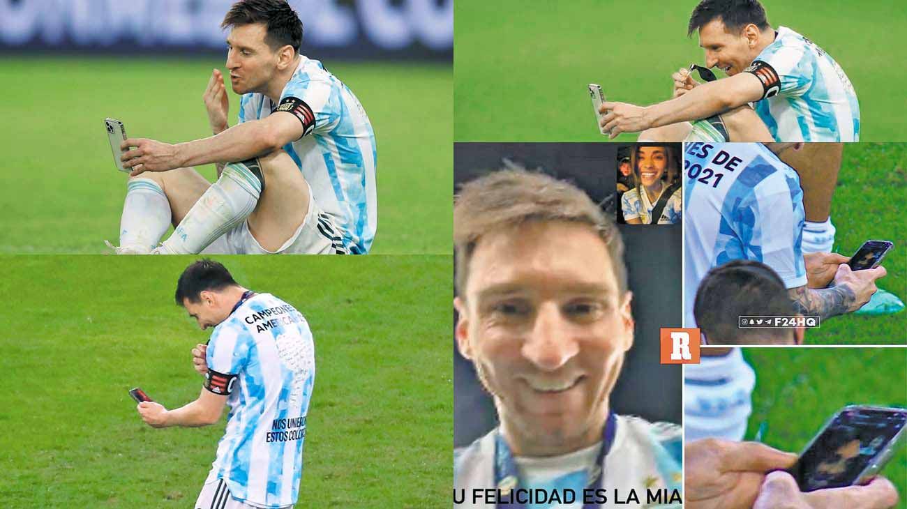 Llamame cuando llegues: La videollamada de Messi en el Maracaná y las tensiones de la conectividad permanente