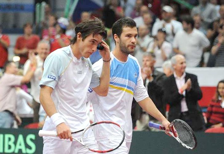 Copa Davis: Argentina perdió el dobles y está 1-2