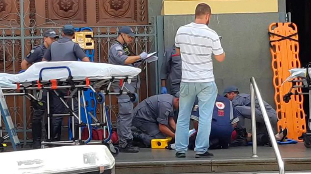 Brasil: mató a cuatro personas en la catedral de San Pablo y luego se suicidó