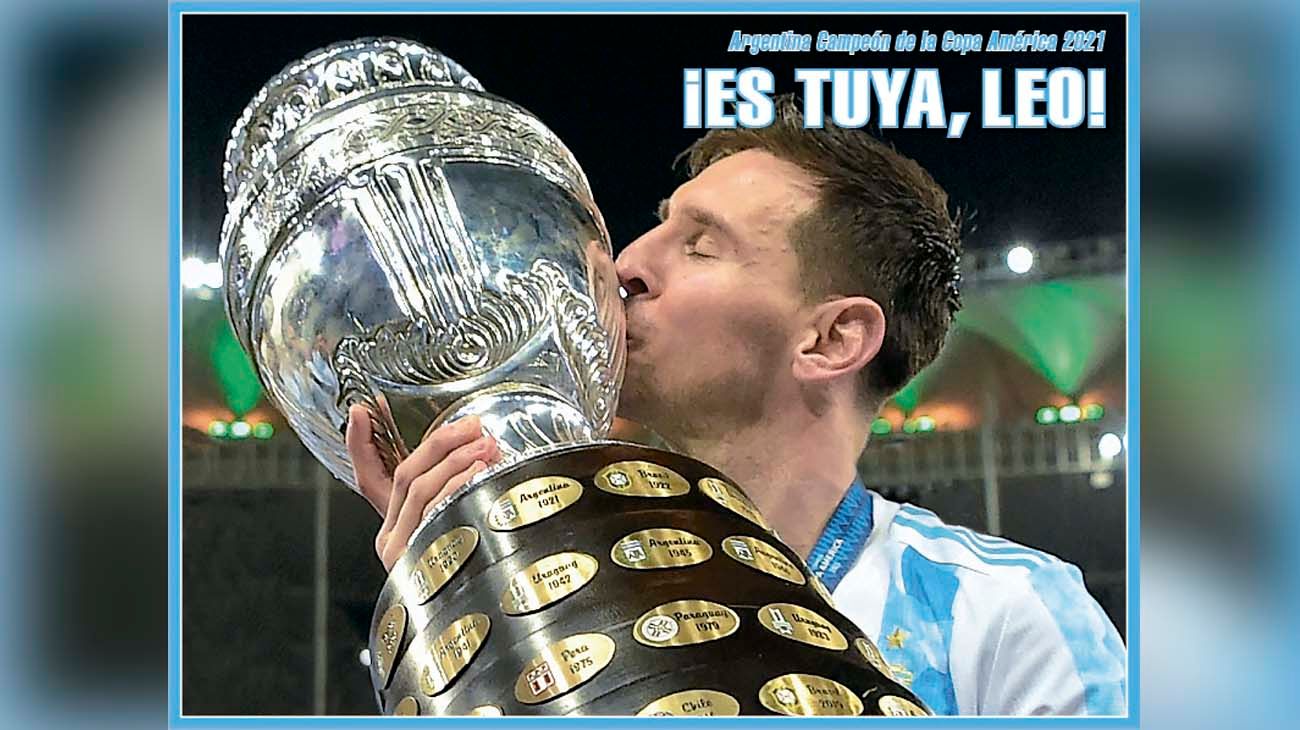 Ya salió el reviposter del Maracanazo argentino: ¡Campeones de América!