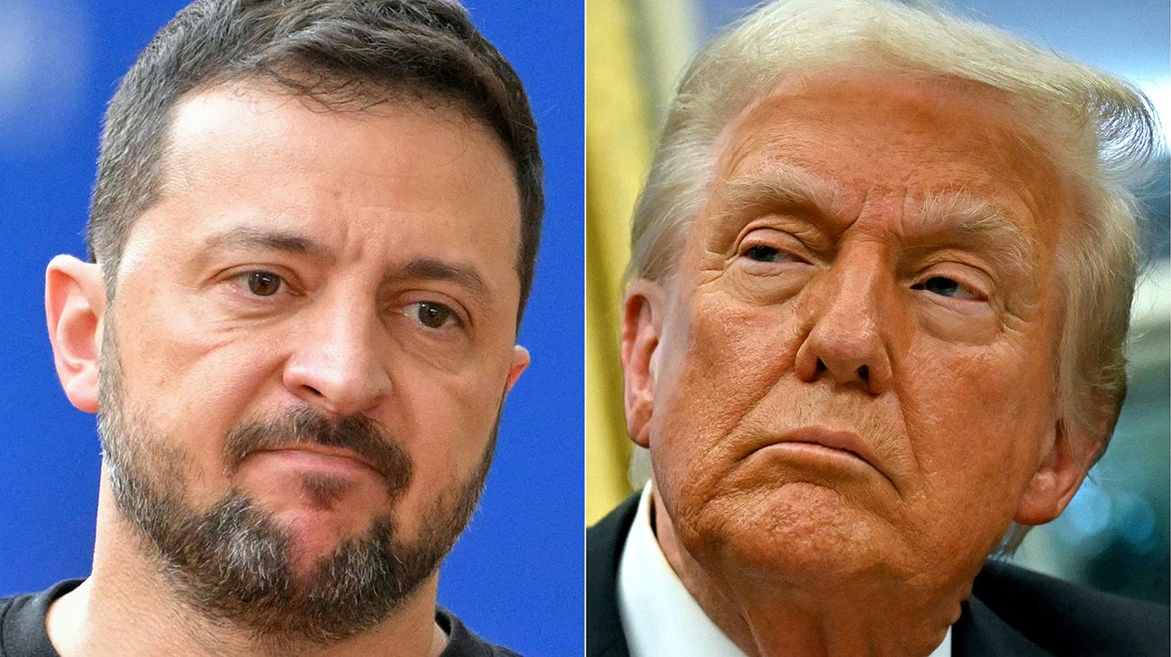 Volodimir Zelenski: "Trump vive en una burbuja de desinformación"
