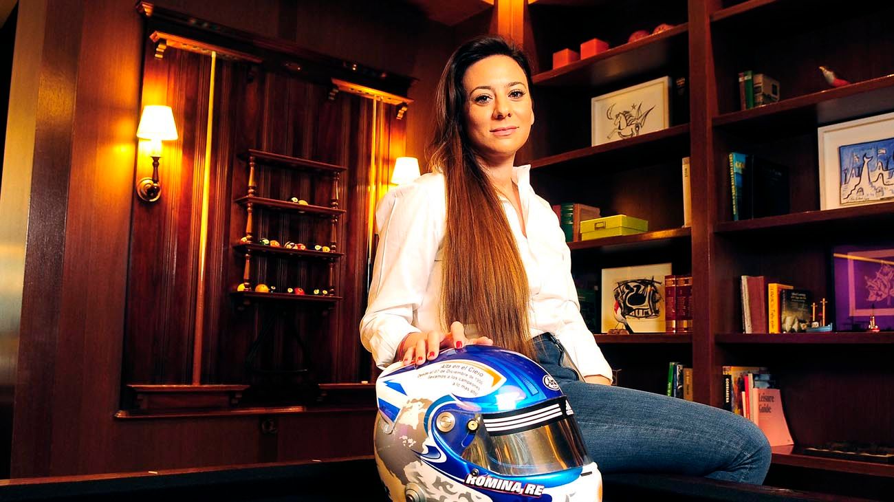 Romina Re, la argentina que compite en el automovilismo top
