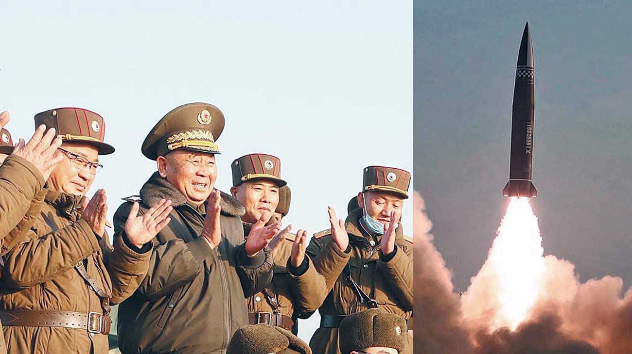 ‘Bienvenida’ de Pyongyang a Biden: lanzó dos misiles balísticos