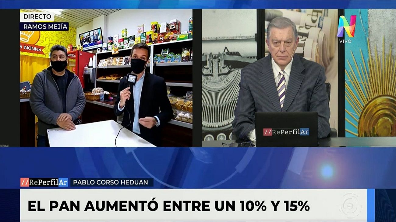 Inflación sin techo: el pan aumentó hasta un 15%