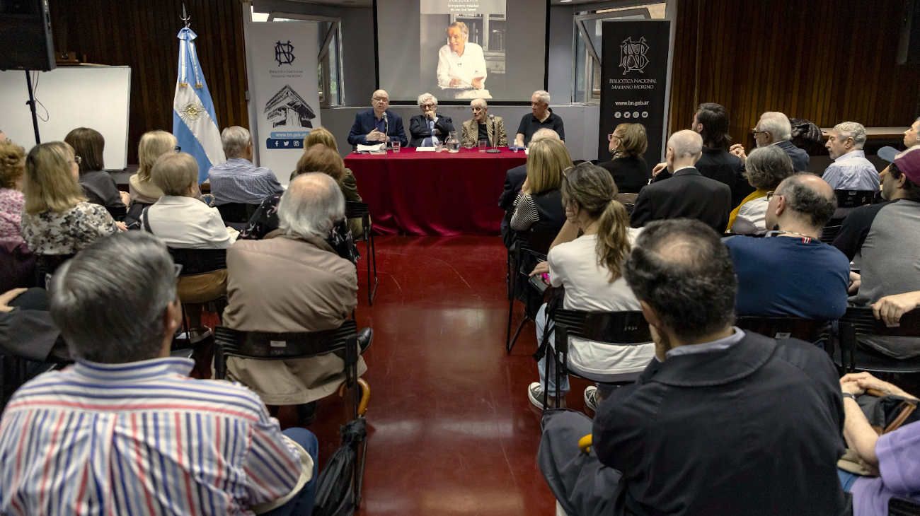 Sebreli y su última presentación en público