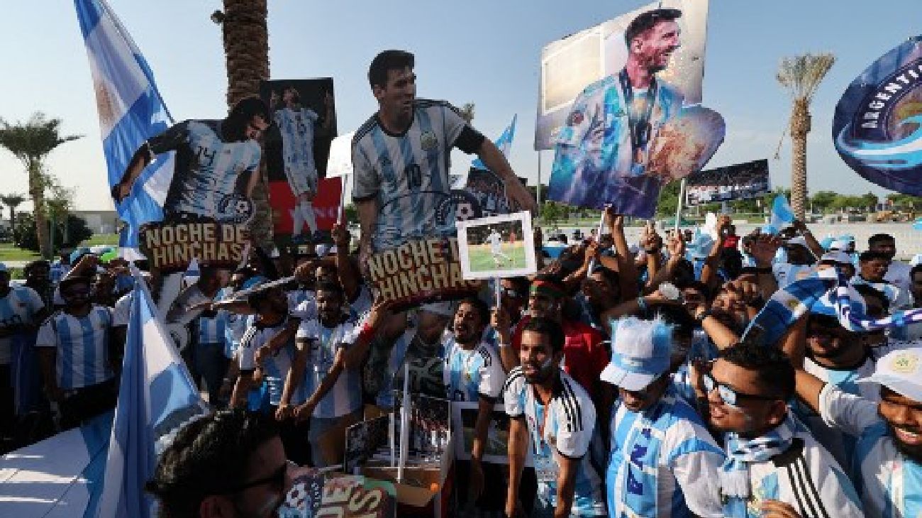 Argentina es líder sudamericano en compra de entradas para el Mundial de Qatar