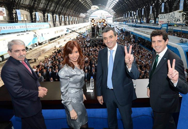 Cristina dio un discurso desde Retiro con un llamado a los sindicalistas