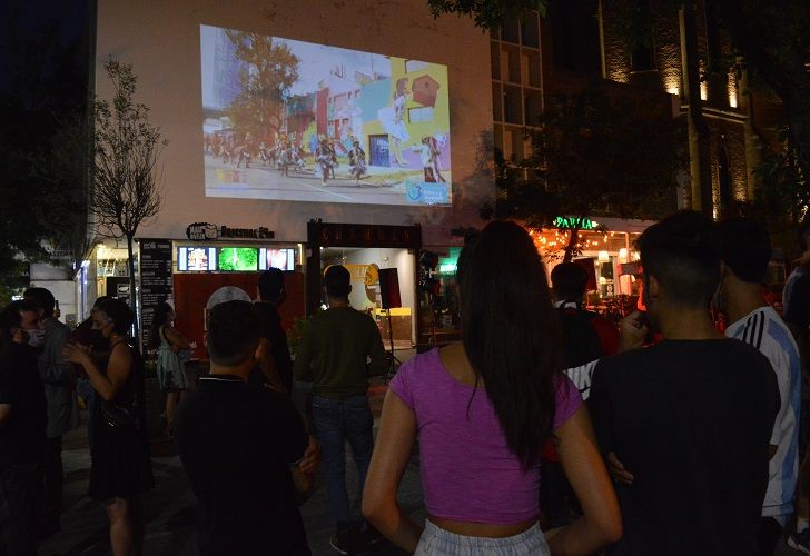 Arrancó el ciclo de proyecciones ‘Las paredes andan diciendo’