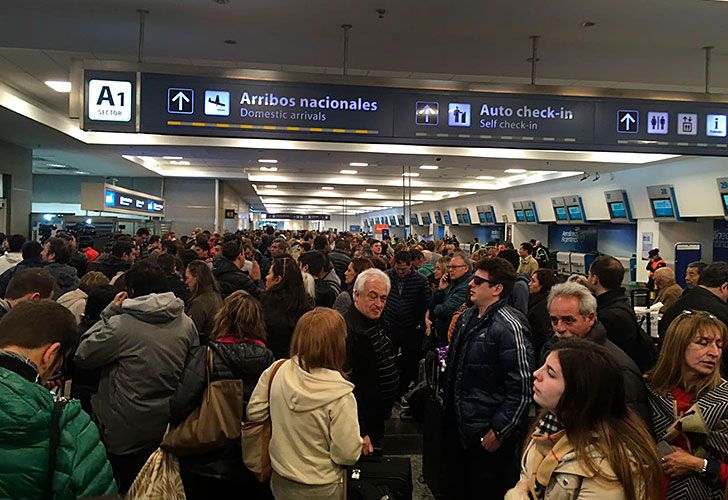 Aeroparque: dictan la conciliación obligatoria en el conflicto aeronáutico