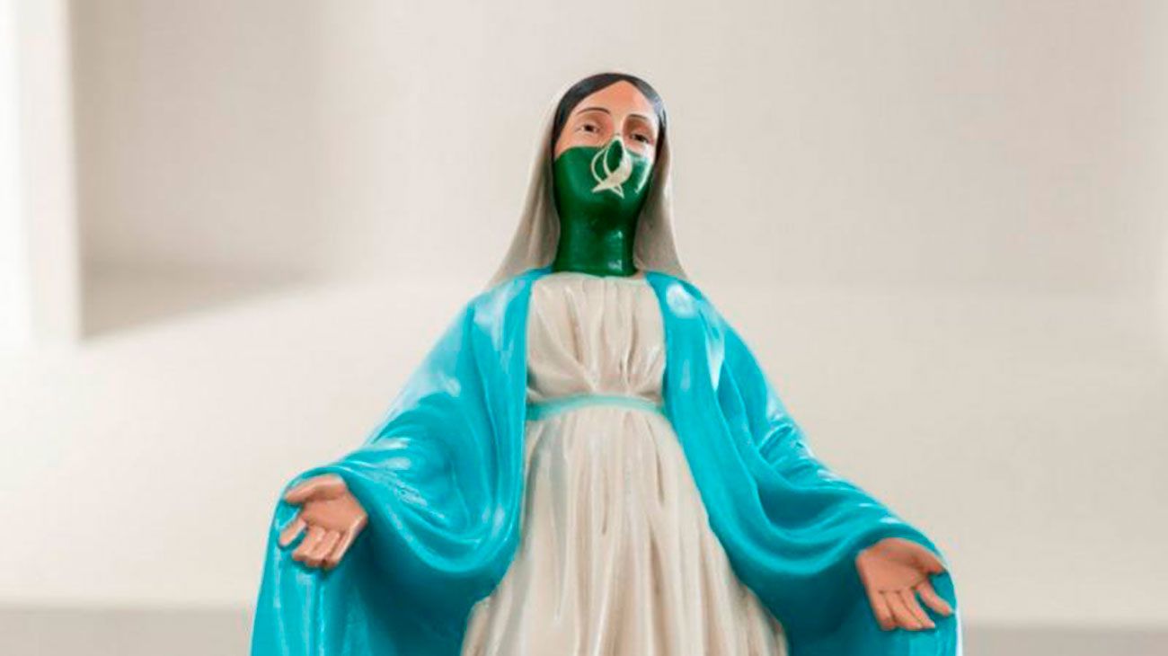 La historia de la "virgen abortera" que terminó guardada bajo llave en la ex Esma