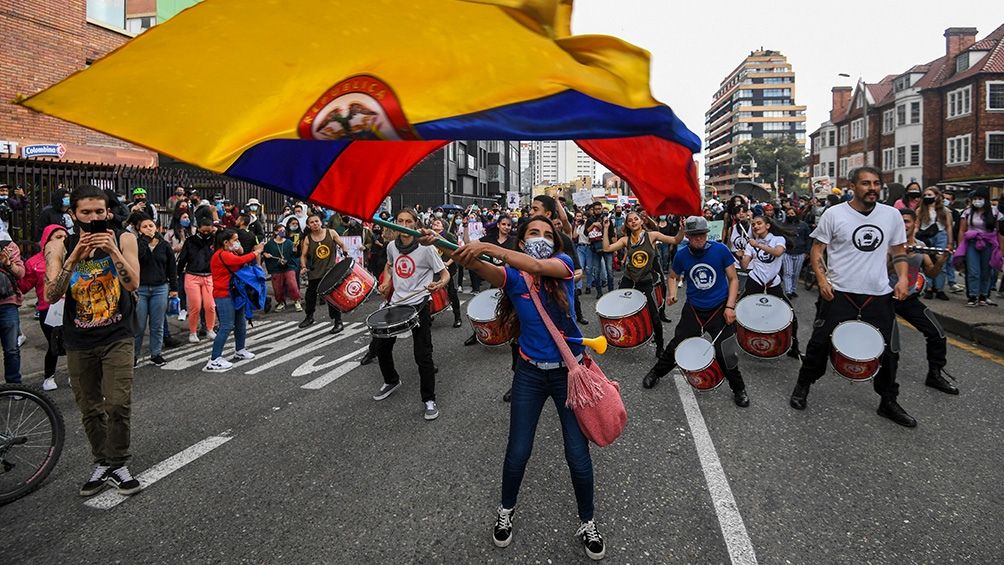 Colombia, la gota y los incendios