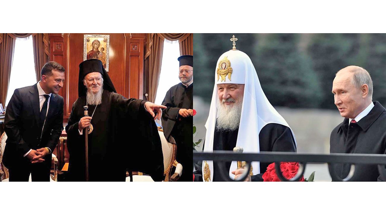 La guerra entre Rusia y Ucrania también se libra en el terreno religioso