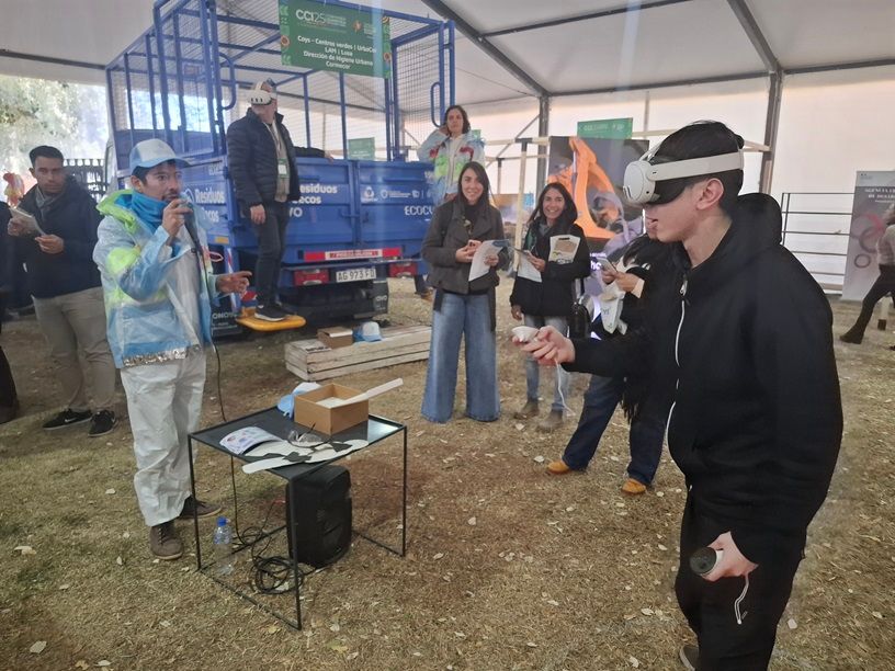 Cumbre de Economía Circular: cómo es el juego de realidad virtual que busca generar conciencia ambiental