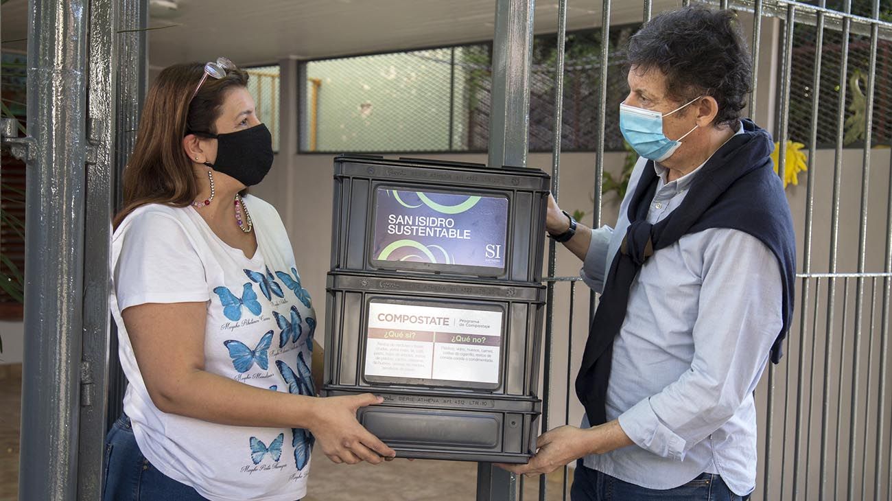 San Isidro: más de 5 mil vecinos se inscribieron al Programa de Compostaje a Domicilio