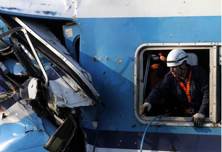 VIDEO | Así quedó el interior del tren de la tragedia