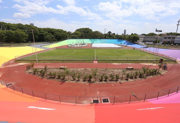 El Velódromo porteño reabre convertido en skatepark