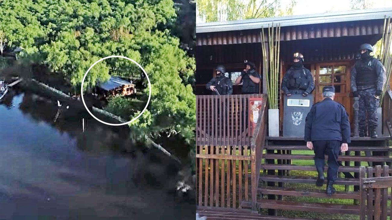 Narcos montaron una cocina de drogas en una isla casi desierta