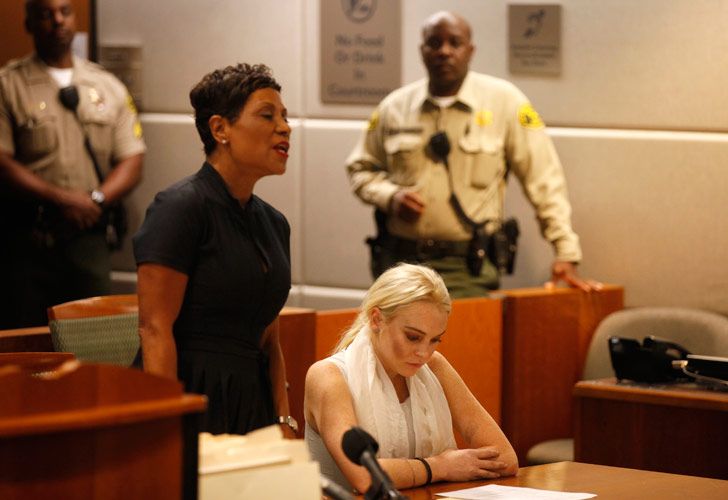 Lindsay Lohan fue condenada a trabajar en la morgue