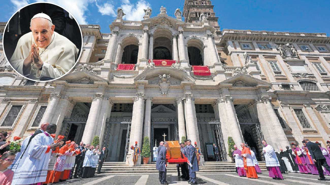 La alta política y la monarquía comparten platea para seguir el funeral de Francisco