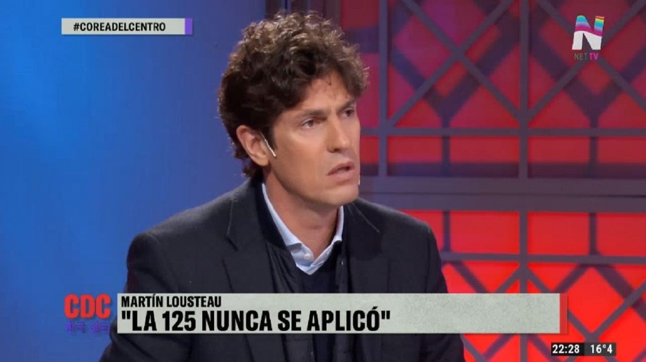 Martín Lousteau le respondió a Cristina Kirchner por la 125: "Tiene una memoria parcializada"