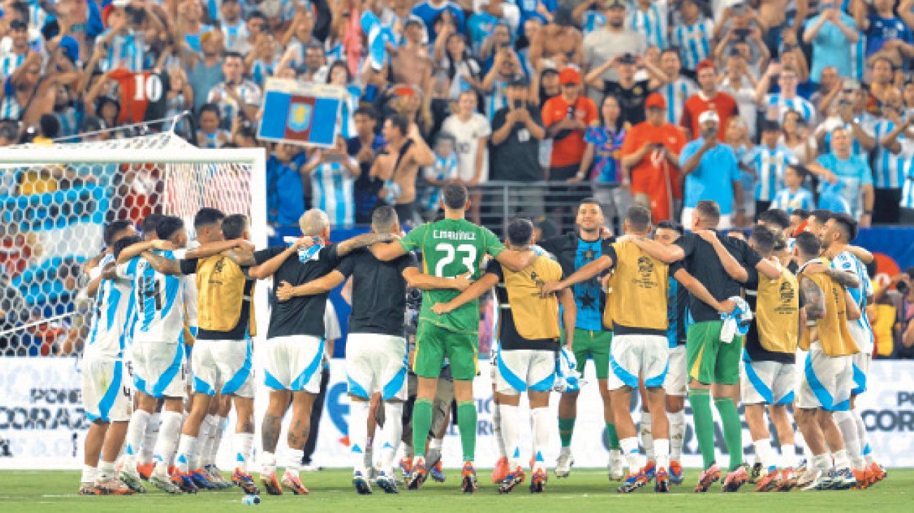 En el adiós de Di María, Argentina va por la cuarta estrella de la Scaloneta