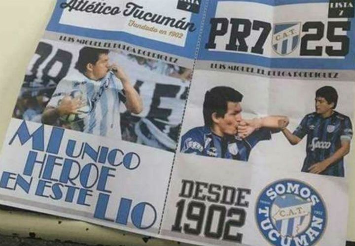 Boletas con la "Pulga" Rodríguez en Tucumán