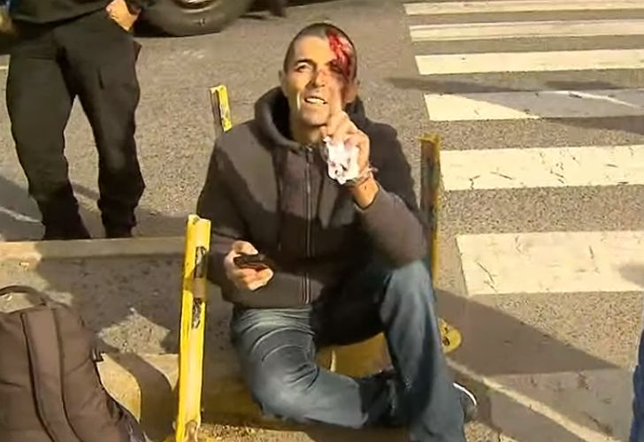 Atropellaron al fiscal Delgado cuando circulaba en bicicleta
