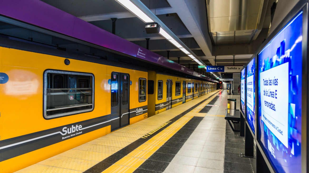Paro de Subte: el miércoles 19 desde las 22 no funcionarán las líneas D y E