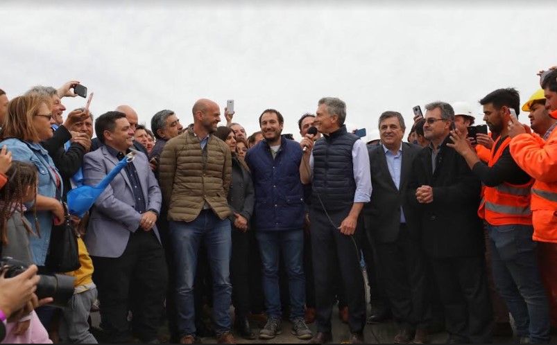 Para Dietrich, la mejor forma de asegurar que las obras continúen es que gane Macri