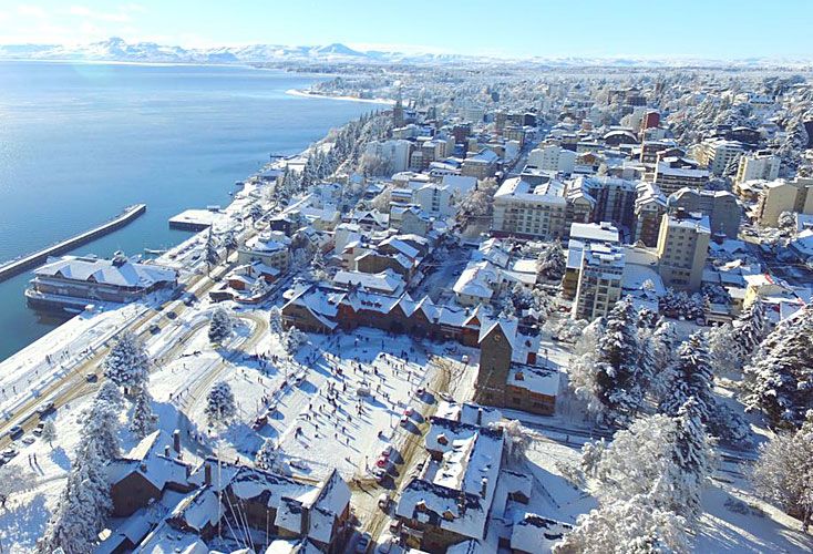 Tras las tormentas de nieve, Bariloche busca recuperarse