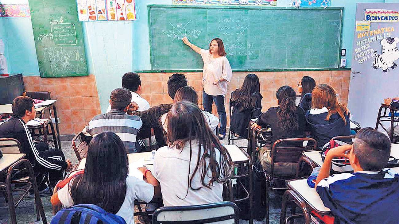 72% de los secundarios, con bajo nivel en matemáticas