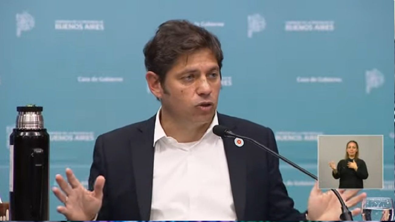 Axel Kicillof le respondió a Milei sobre la planta de GNL: "El presidente está ocasionando un daño enorme"