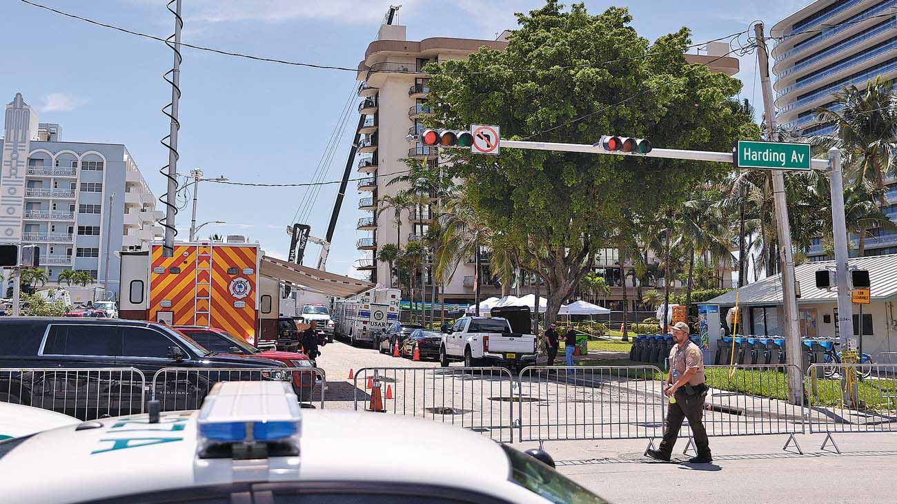 Miami: confirmaron 20 muertos y todavía buscan a 128 personas