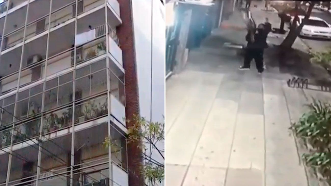 Hombre araña récord: trepó hasta un cuarto piso para robar una bicicleta