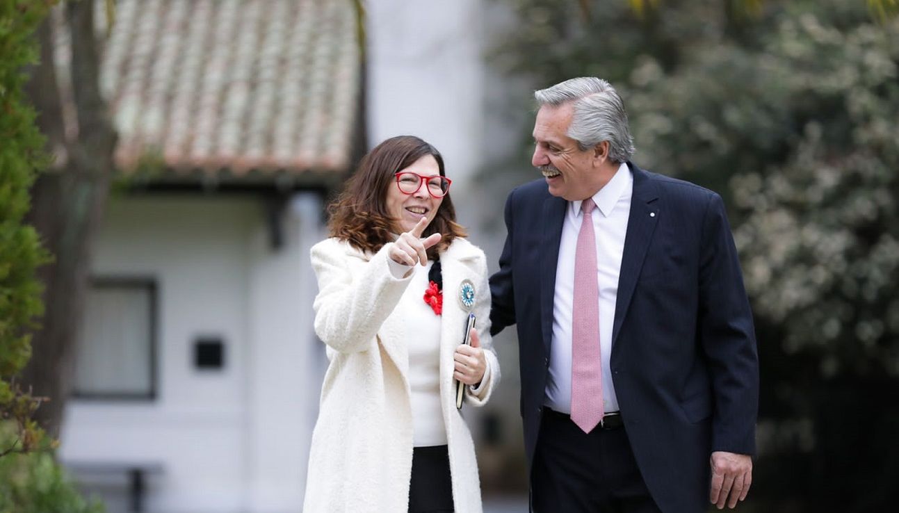 Silvina Batakis se reunió con Alberto Fernández en la Quinta de Olivos