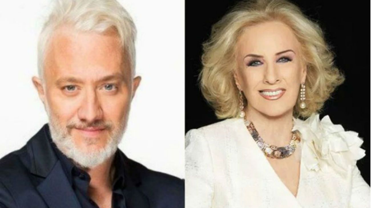 Andy extendió la "paternidad" sobre Mirtha en la noche de los sábados