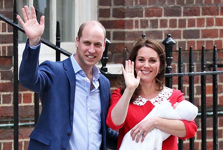 Los príncipes ingleses ya pusieron nombre a su hijo