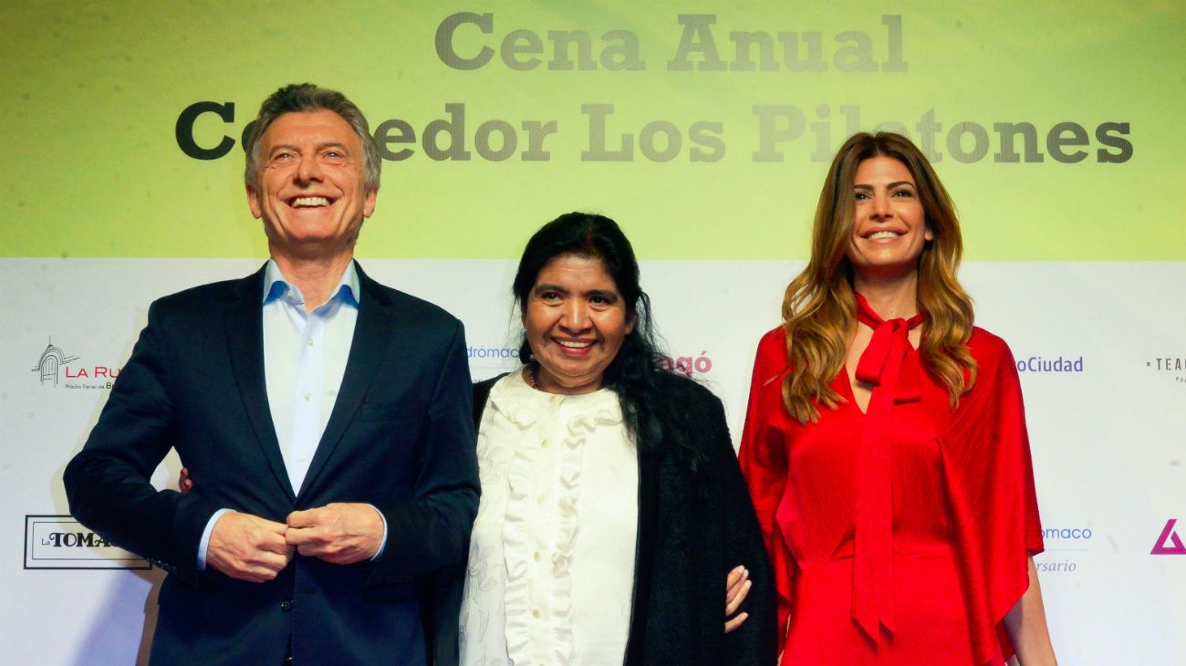 Margarita Barrientos se reencontró con Macri: "Siempre voy a estar a su lado"