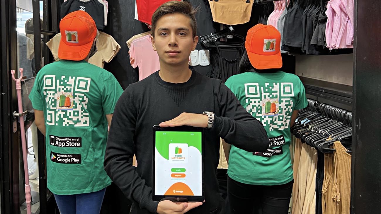 Un emprendedor de 19 años creó el marketplace más grande del rubro textil del país