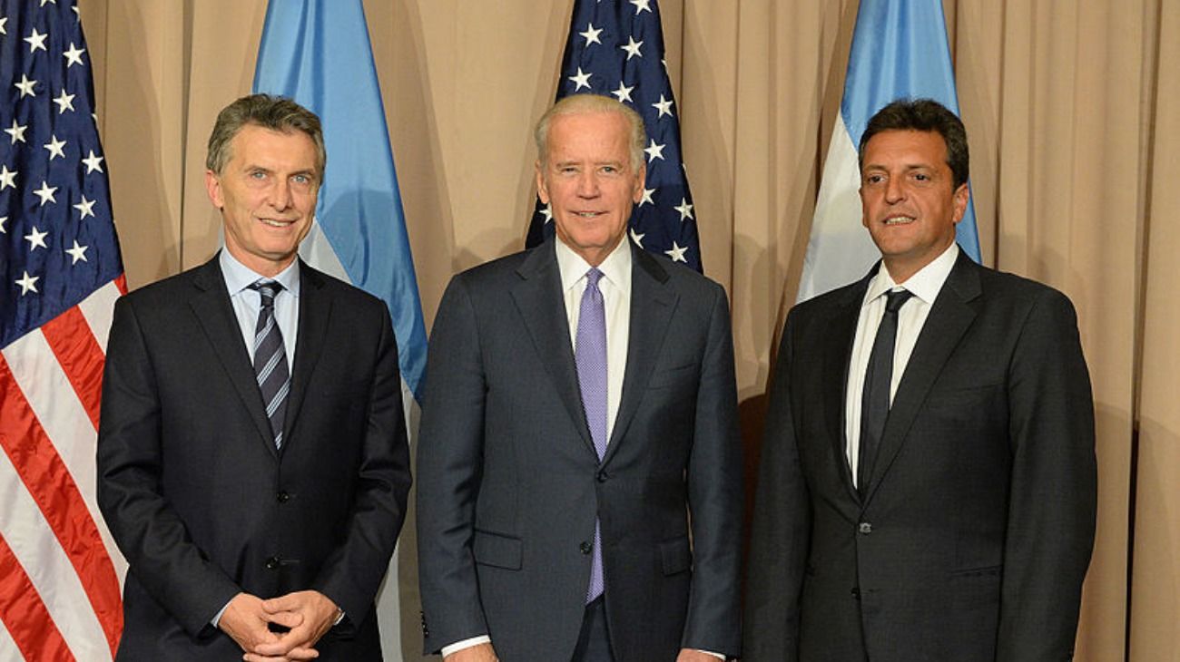 El día que Mauricio Macri y Sergio Massa se reunieron con Joe Biden